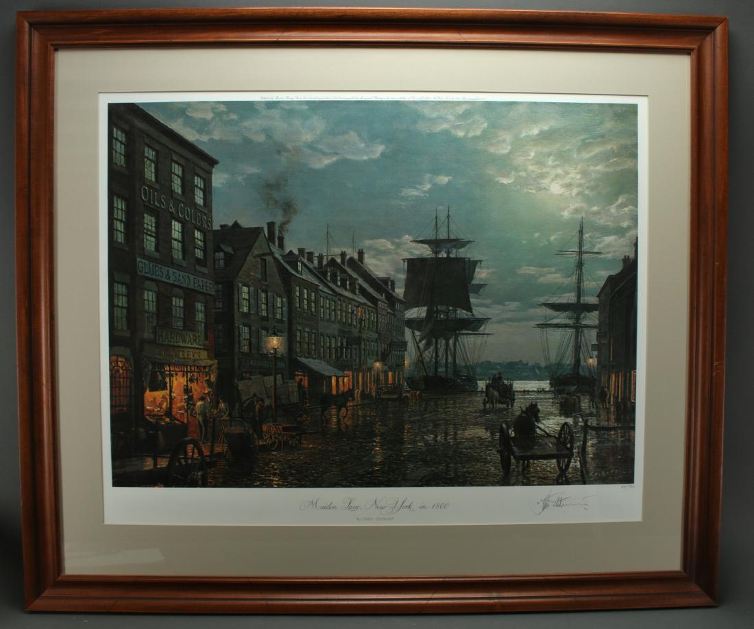 JOHN STOBART "MAIDEN LANE" PRINT (1 of 5)