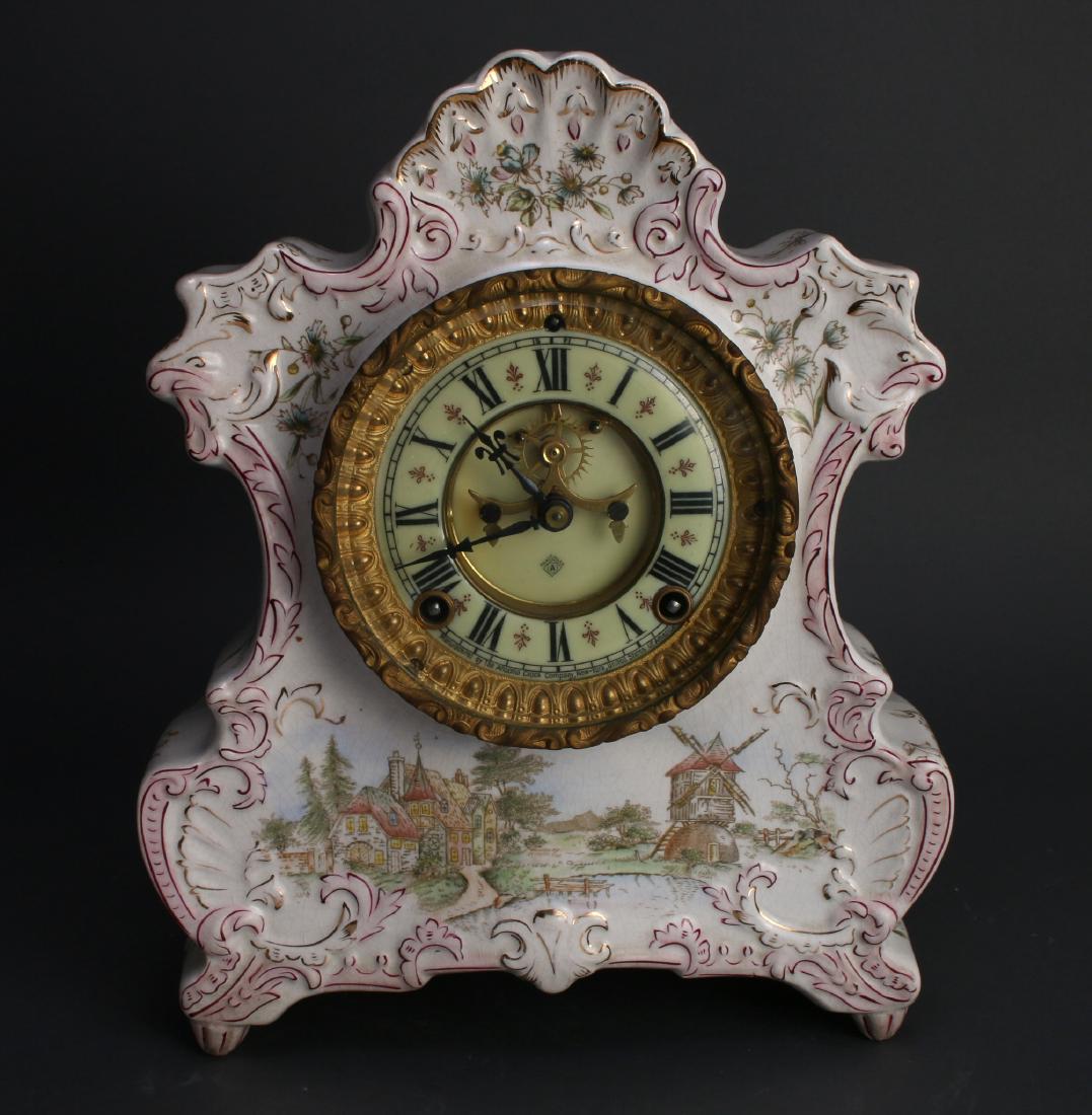 ANSONIA MANTLE CLOCK (1 of 7)