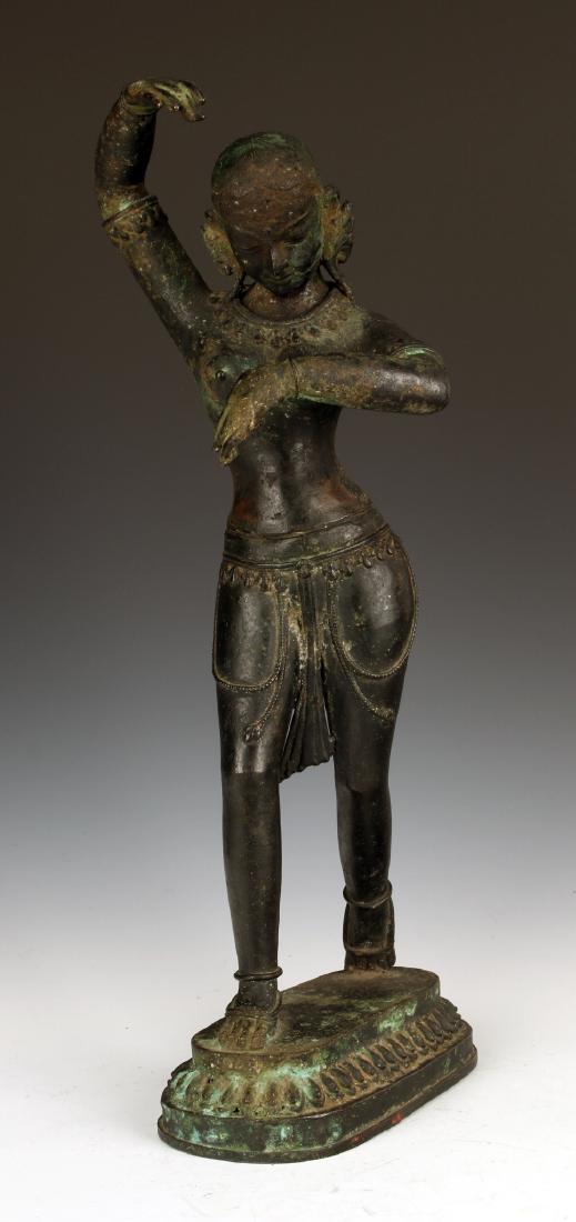 BRONZE INDIAN/TIBETAN HINDU CASTING OF MAYA DEVI (1 of 10)