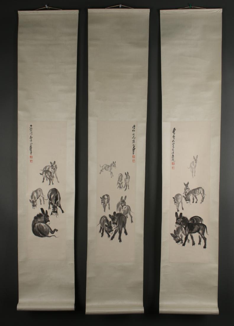 THREE SCROLLS OF DONKEYS (1 of 9)