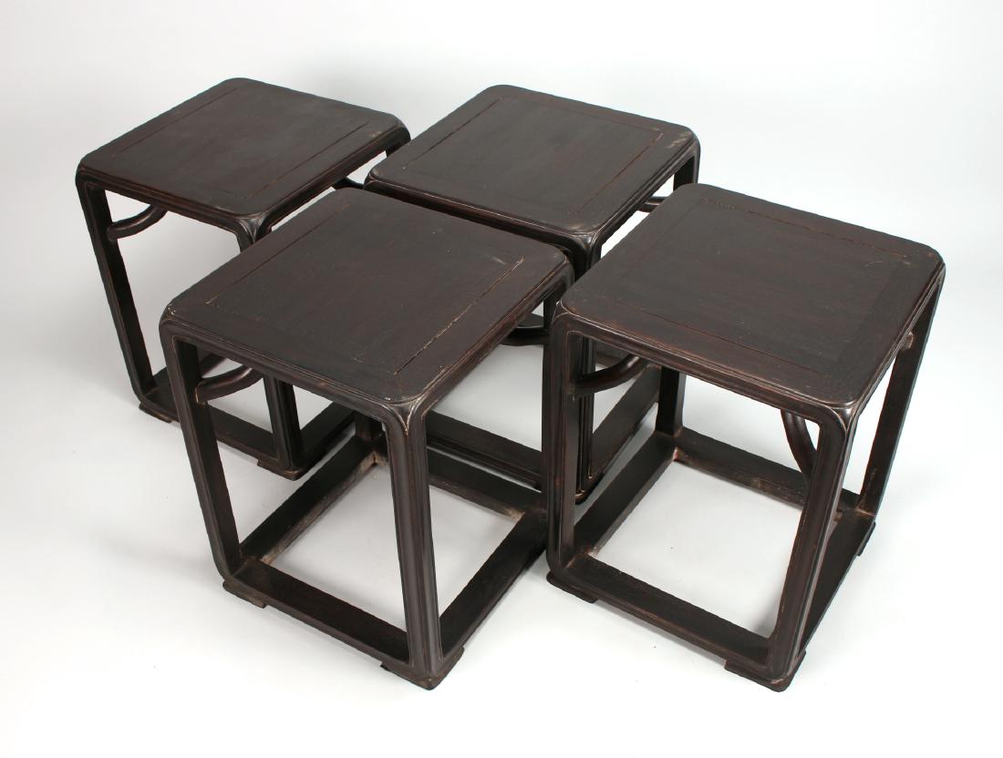FOUR ZITAN STOOLS (1 of 8)