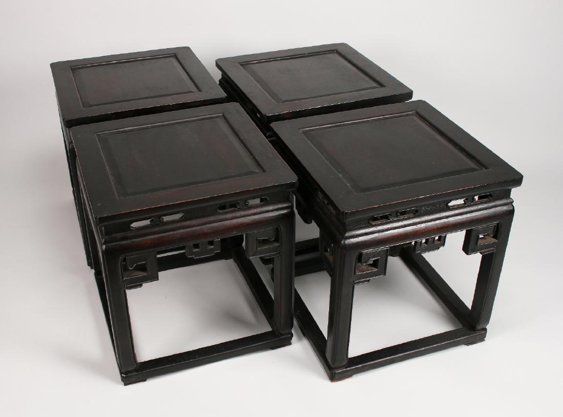 FOUR ZITAN STOOLS (1 of 10)