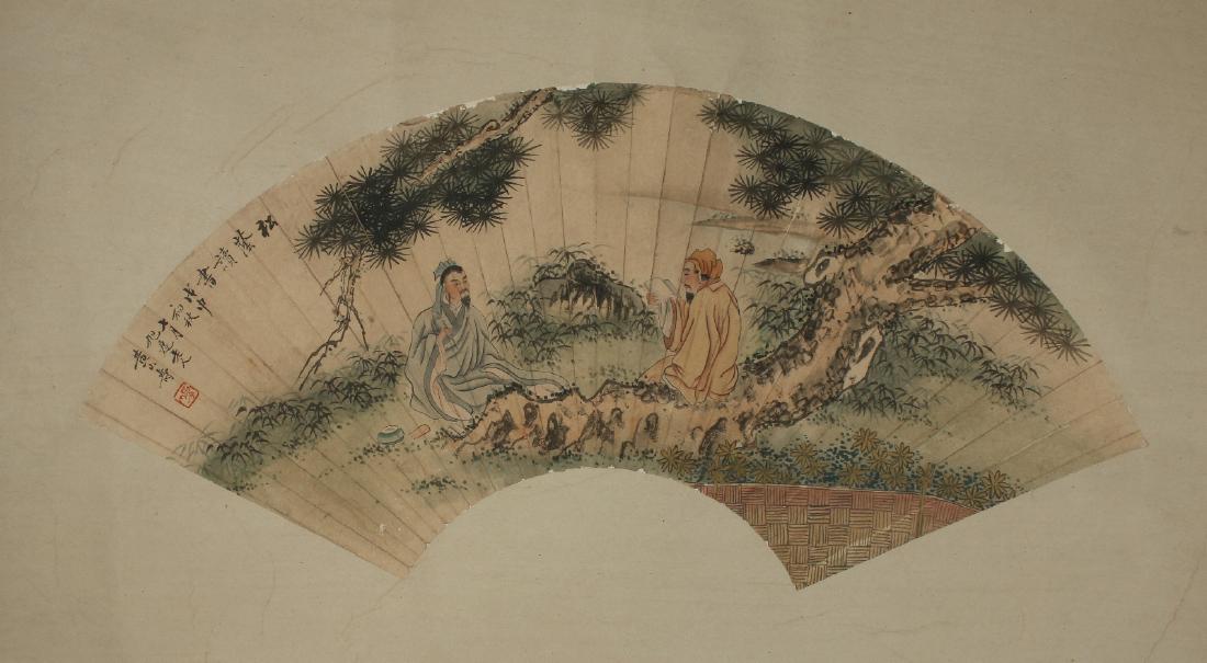 HUANG SAN SU FAN PAINTING (1 of 5)