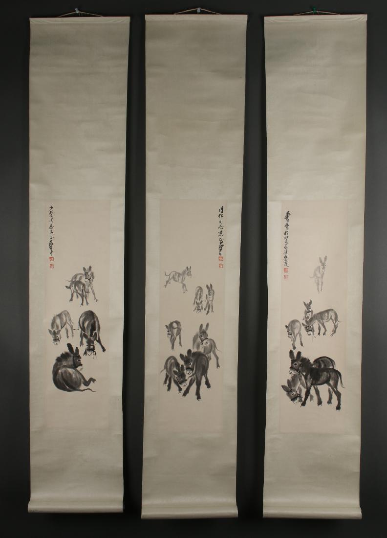 THREE SCROLLS OF DONKEYS (1 of 9)