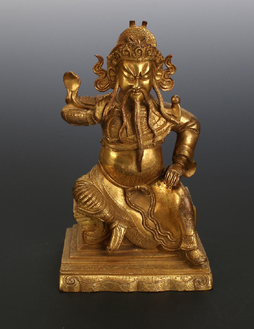 CHINESE QING DYNASTY QUAN GONG STATUE (1 of 7)