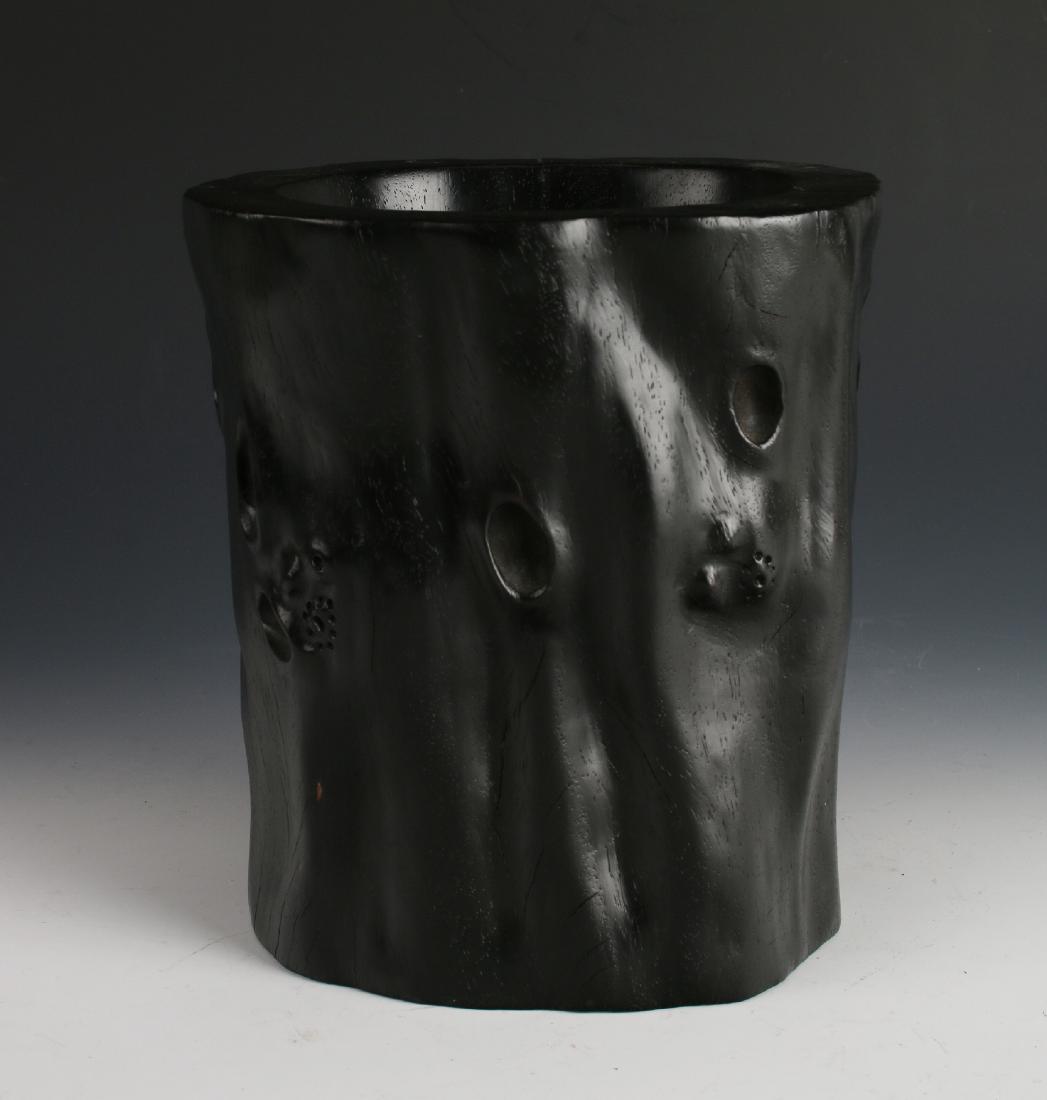 NATURALISTIC ZITAN BRUSH POT (1 of 6)