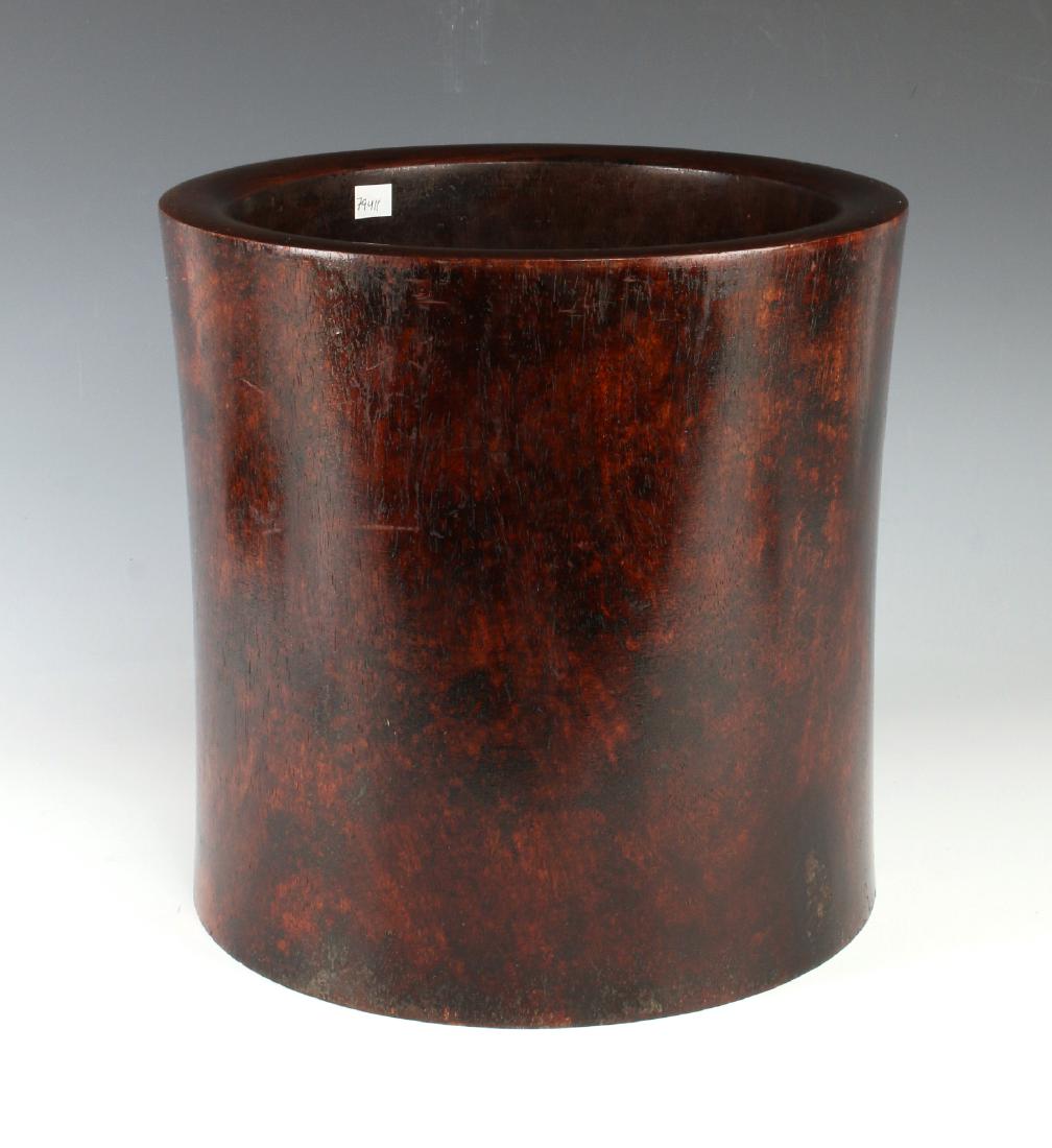 HUANGHUALI BRUSH POT (1 of 6)