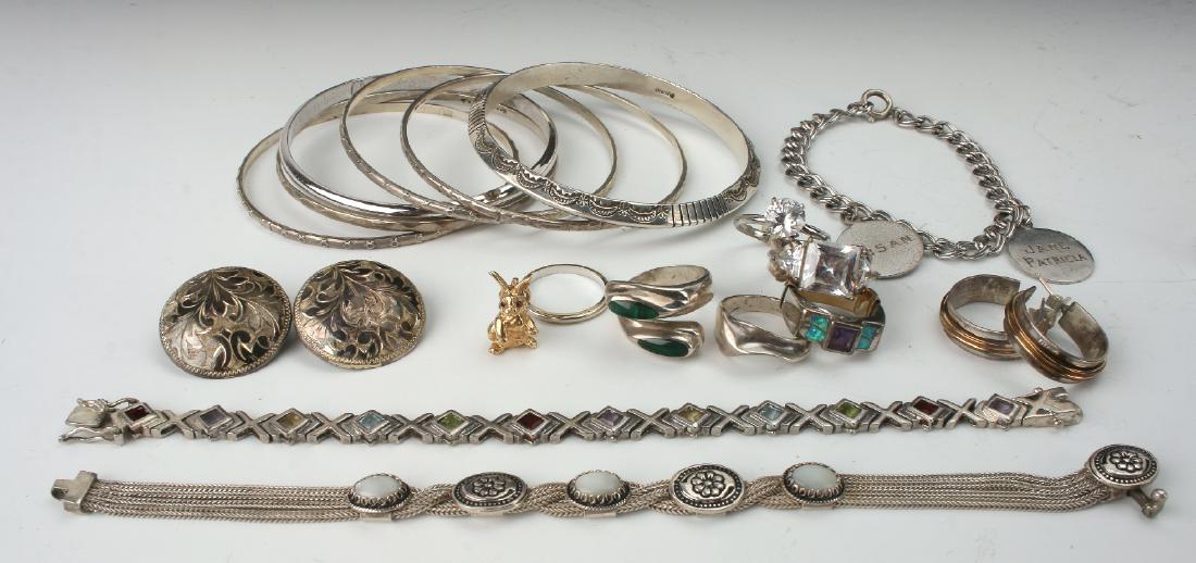 ASSORTED STERLING JEWELRY (1 of 7)