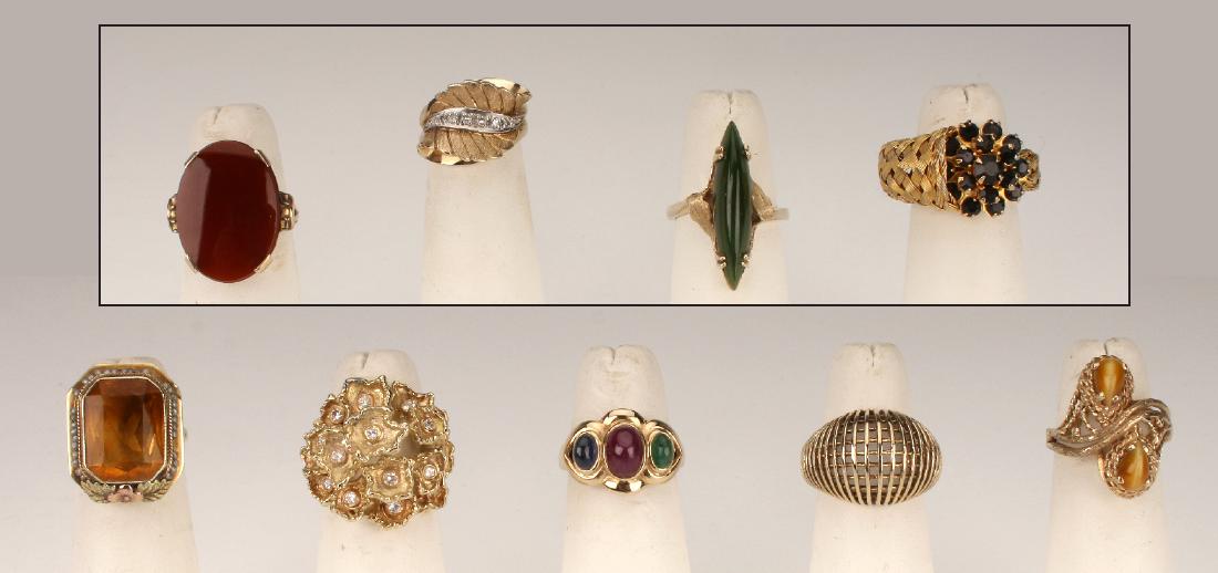 ASSORTED WOMENS 14K RINGS (1 of 10)