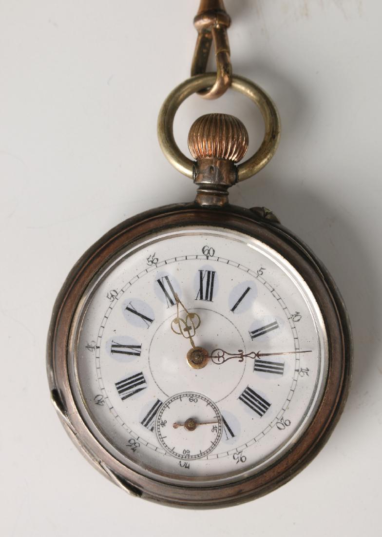 POCKET WATCH: Pocket Watch: French pocket watch with a second hand and a chapter ring, has Roman Numerals on the dial. $100 - $200 Shipping: We are able to pack and ship this i