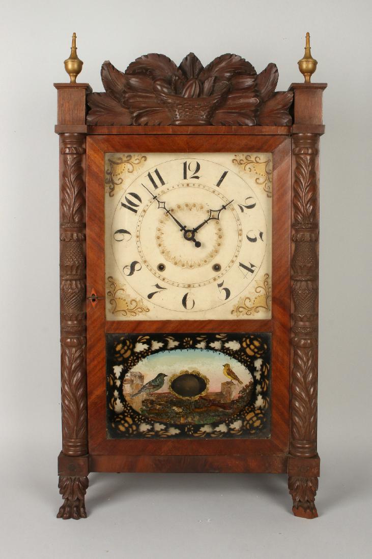 WOODEN WORKS SHELF CLOCK (1 of 10)