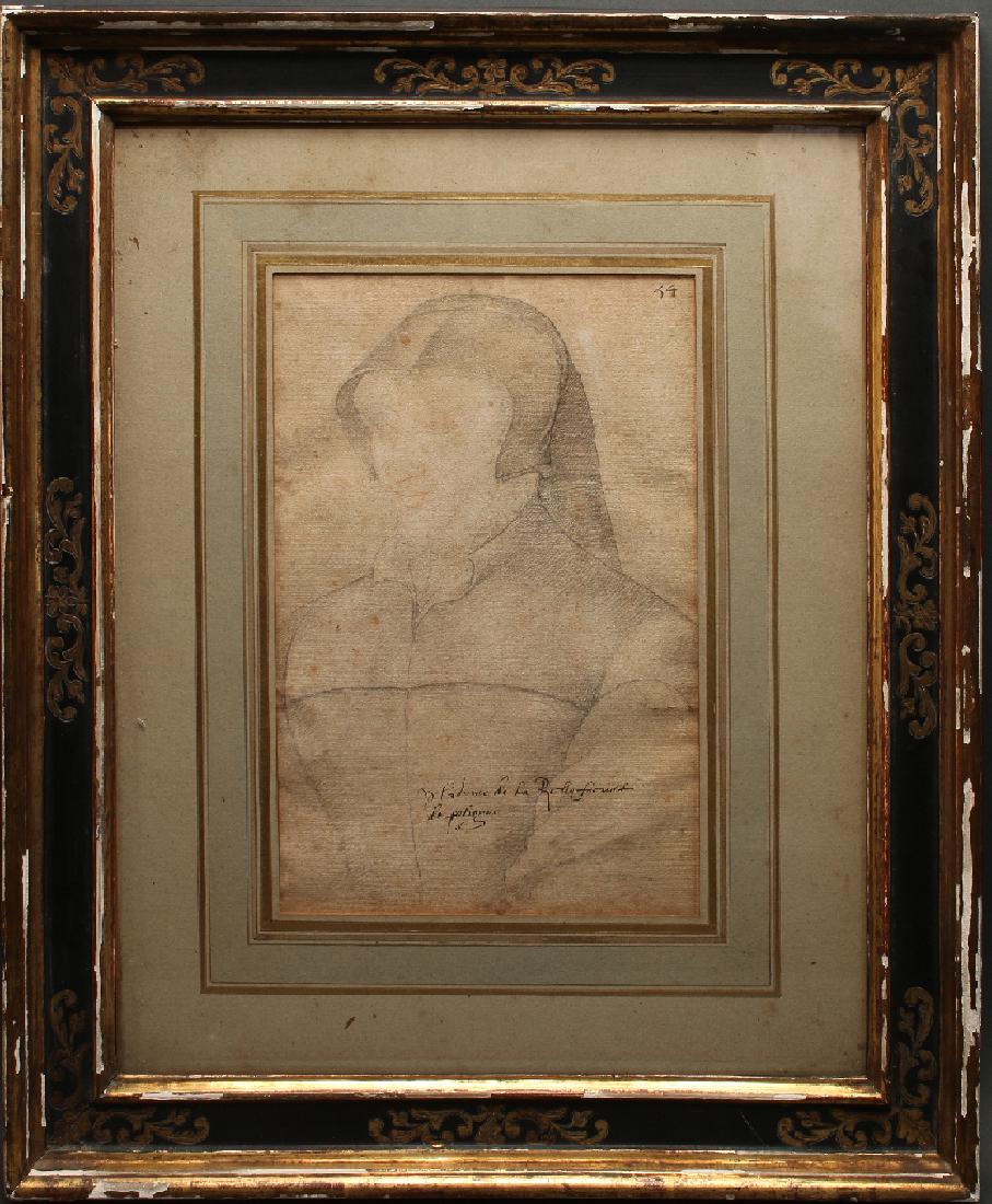 PENCIL PORTRAIT ATTR. JEAN CLOUET (1 of 10)