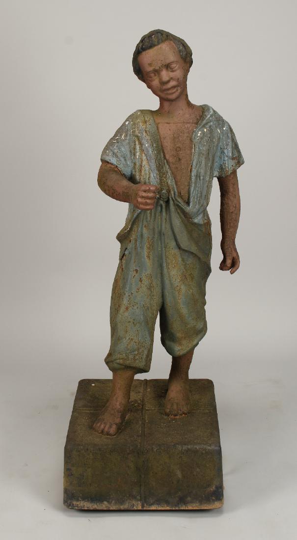 "THE FAITHFUL GROOMSMAN" STATUE ATTIB JW FISKE (1 of 10)