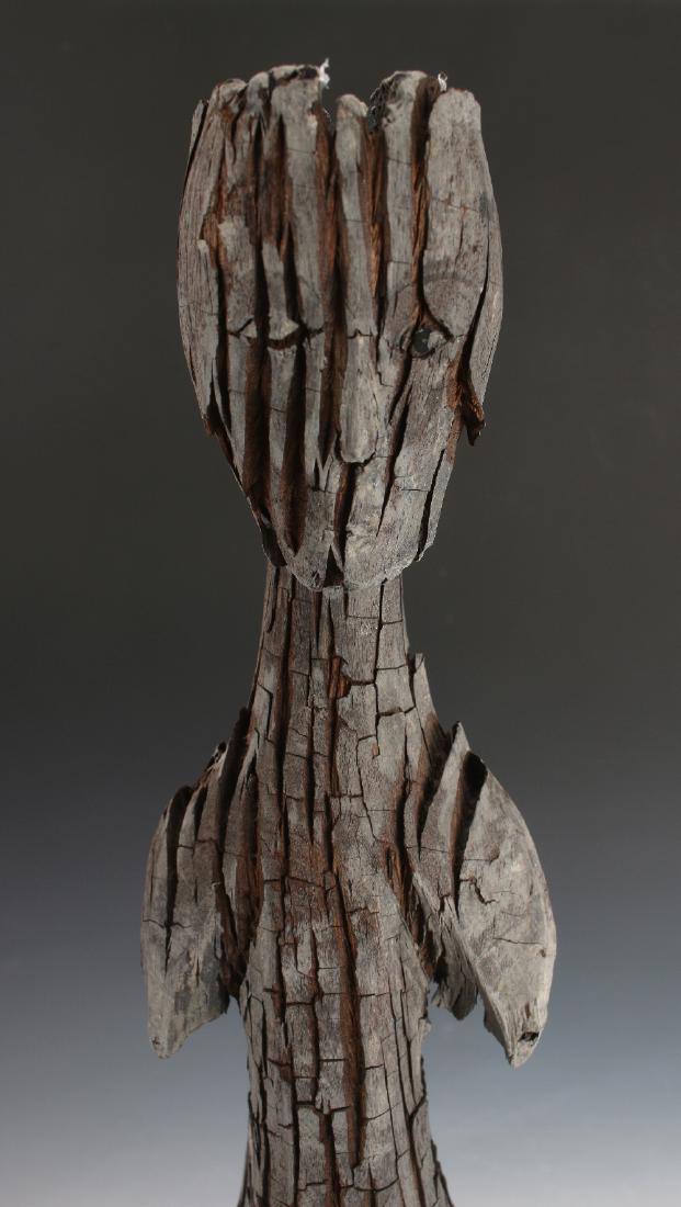 AFRICAN CARVED WOODEN FIGURE (1 of 7)