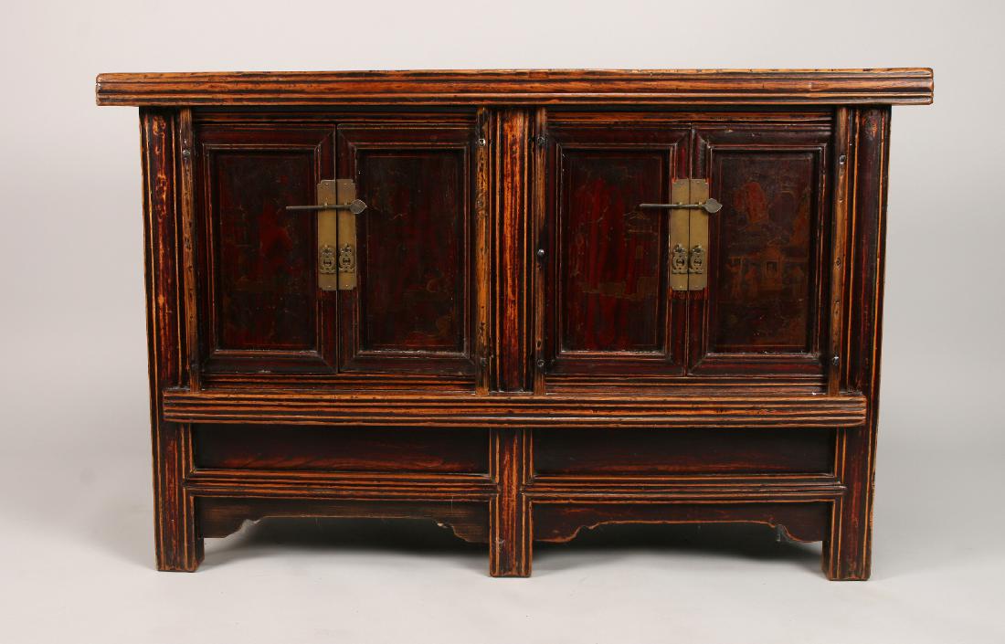 CHINESE ELM CABINET (1 of 10)