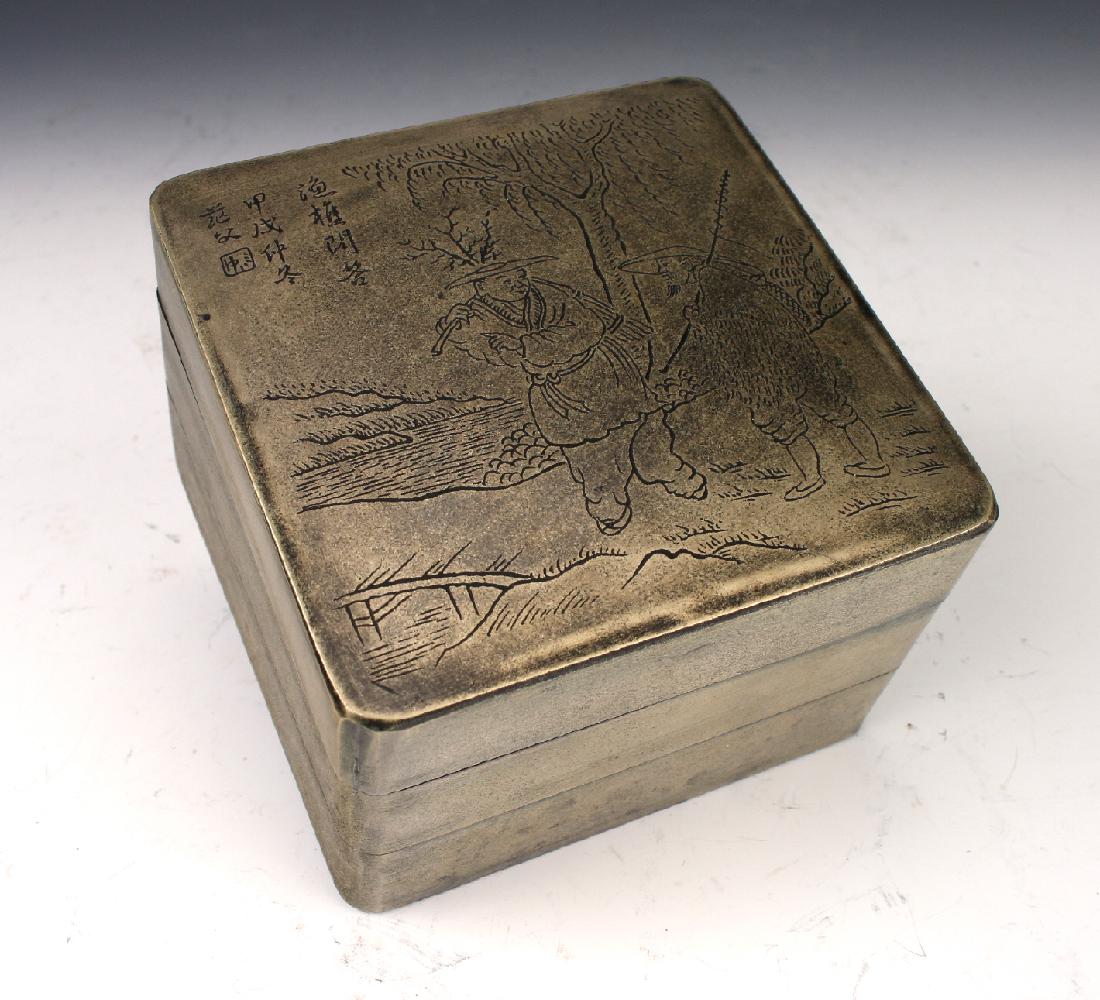 METAL THREE TIERED BOX (1 of 6)