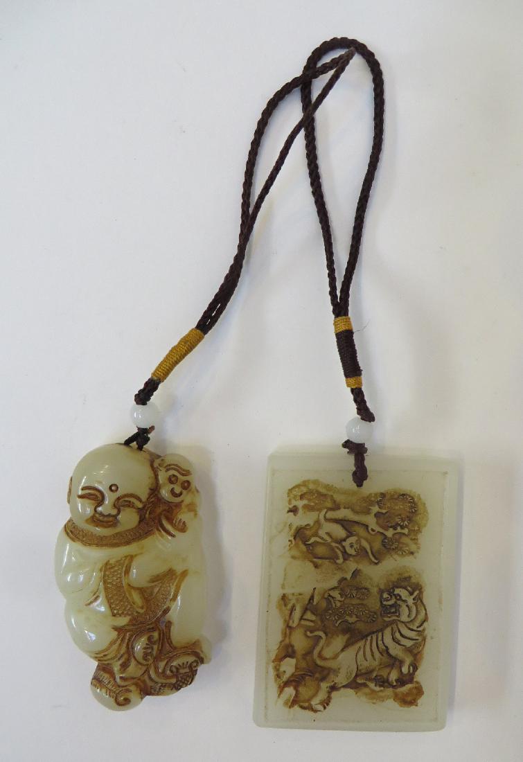 TWO CHINESE PENDANTS (1 of 3)