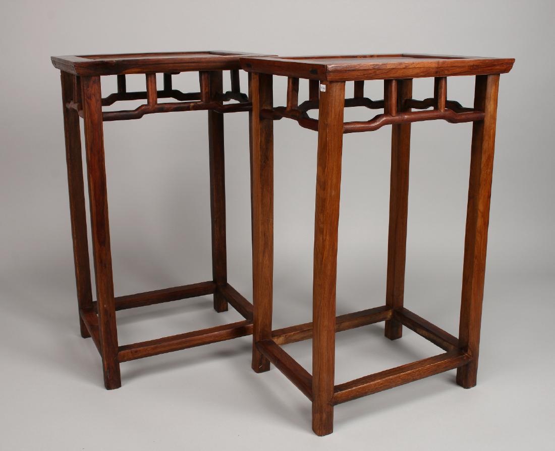 PAIR HUANGHUALI END TABLES (1 of 10)