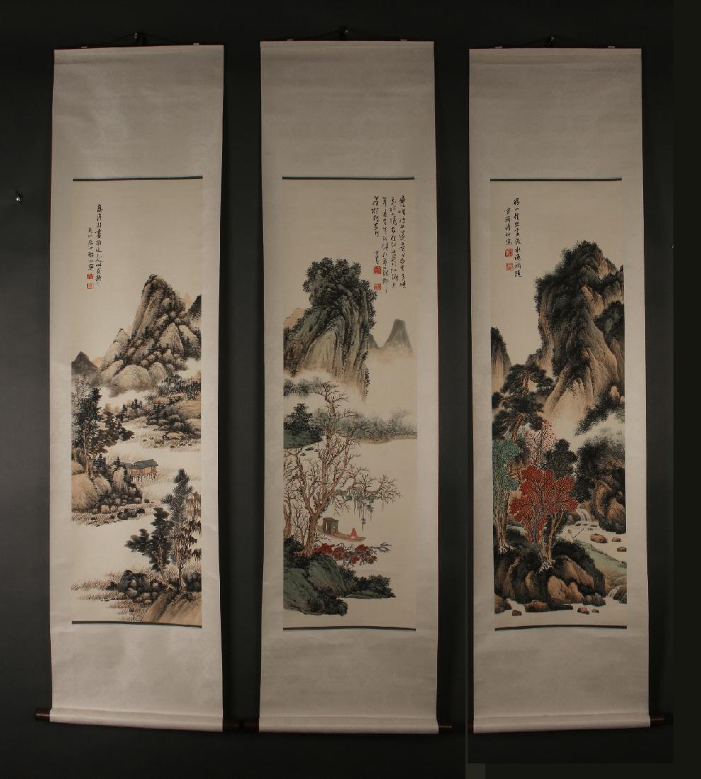 THREE SCROLLS OF RIVERS AND MOUNTAINS (1 of 10)