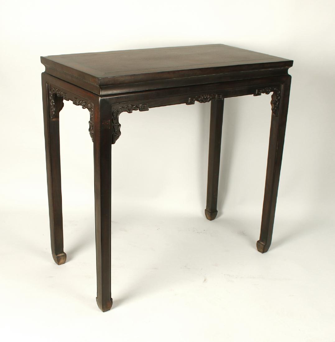 SMALL QING ZITAN PAINTING TABLE (1 of 10)