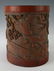 CARVED BAMBOO BRUSHPOT - 6