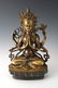 BRONZE FOUR-ARMED BUDDHA - 2