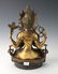 BRONZE FOUR-ARMED BUDDHA - 5