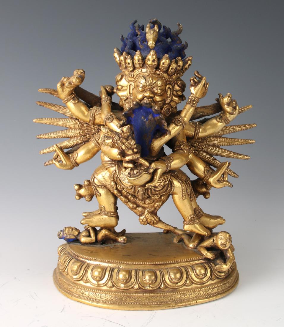 BRONZE YAMANTAKA STATUE (1 of 8)