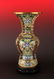 CLOISONNE PHOENIX TAIL STYLE VASE WITH STAND - 2