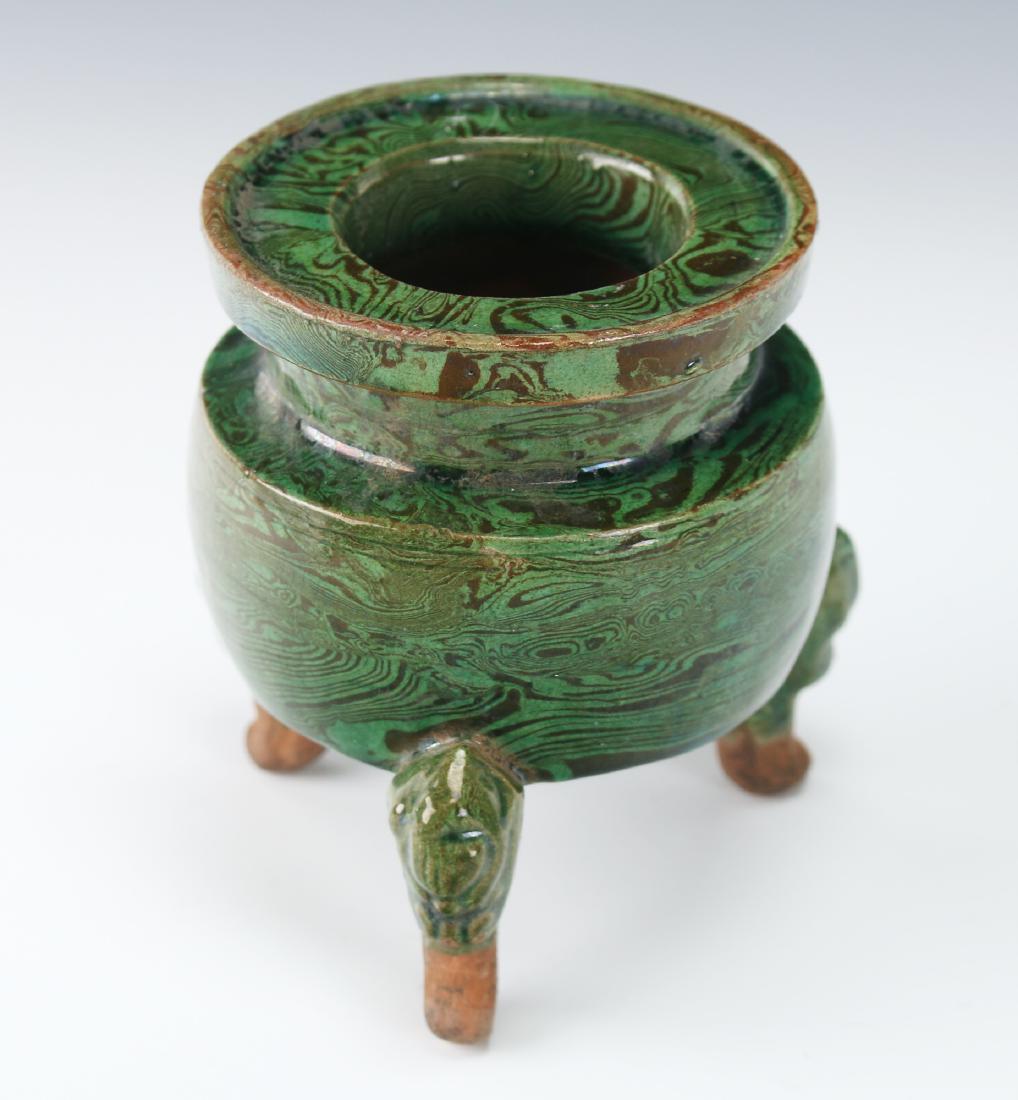 GREEN CERAMIC CENSER (1 of 5)