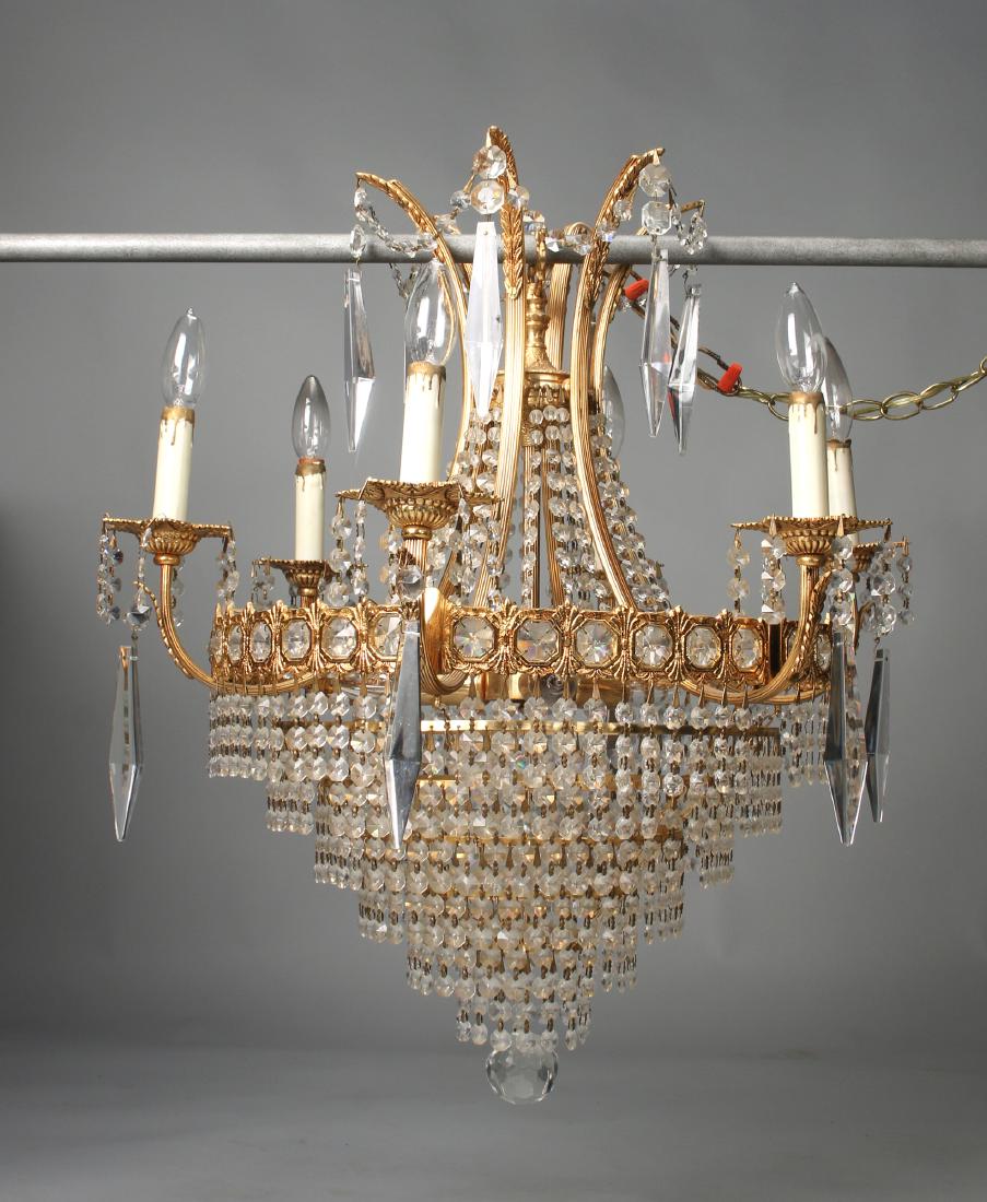 REGENCY CRYSTAL CHANDELIER (1 of 9)