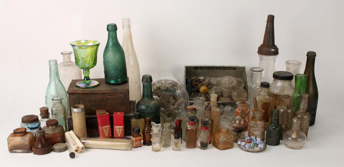 VINTAGE GLASS AND MEDICAL PARAPHERNALIA (1 of 8)