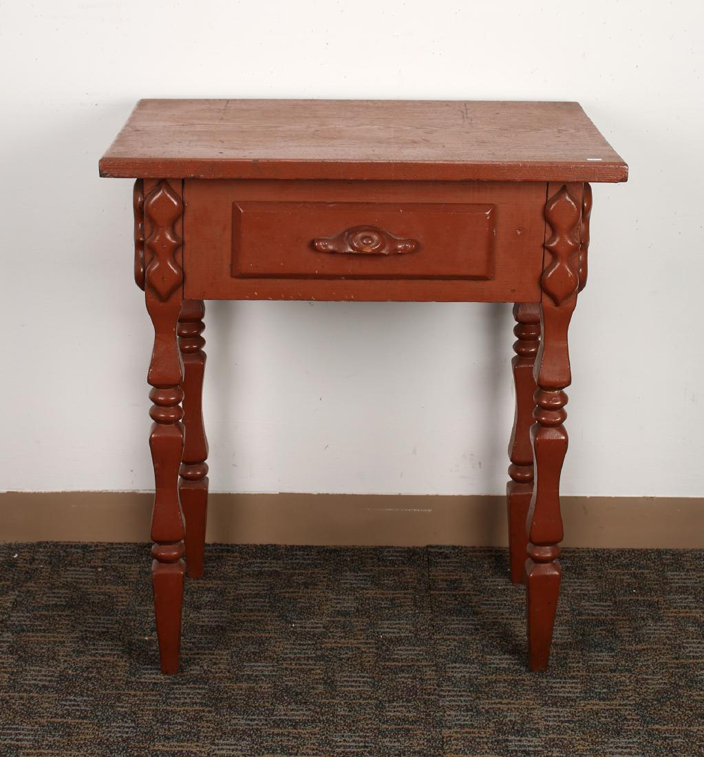 PAINTED END TABLE (1 of 6)