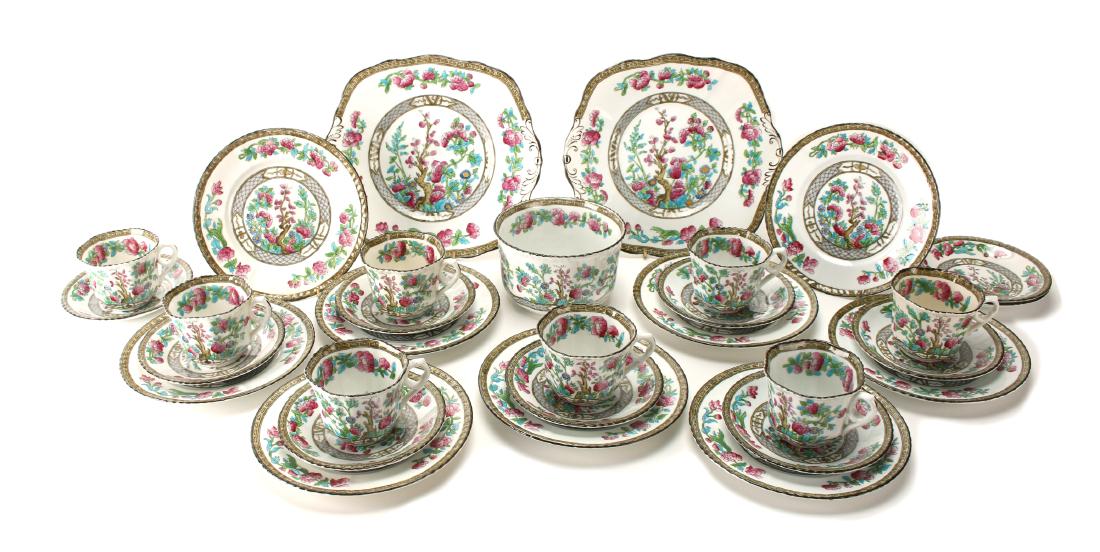ENGLISH PHOENIX CHINA DESSERT SET TF&S LTD (1 of 9)