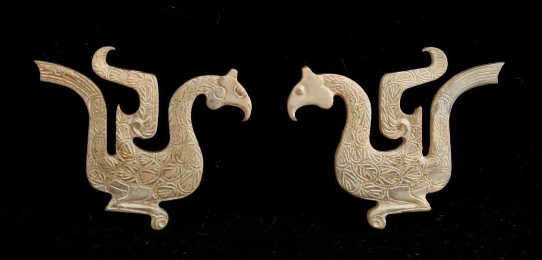 TWO PIECES OF WESTERN ZHOU JADE (1 of 6)