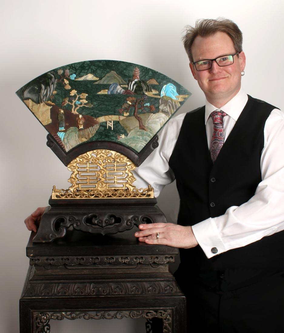 LARGE CHINESE TABLE SCREEN (1 of 10)