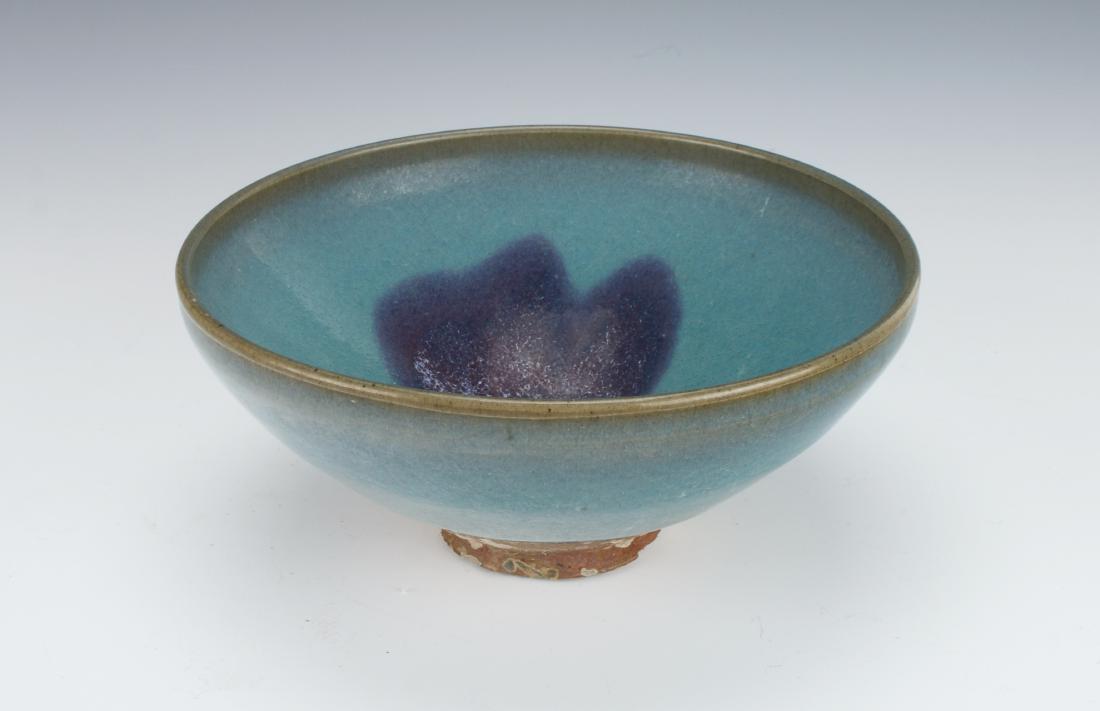 ANTIQUE JUNYAO GLAZE BOWL (1 of 7)