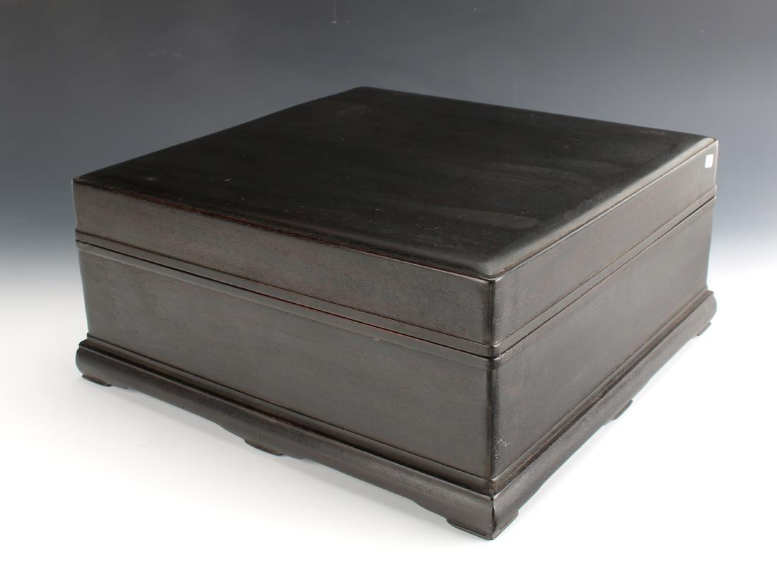 LARGE SQUARE ZITAN SCHOLAR'S BOX (1 of 8)