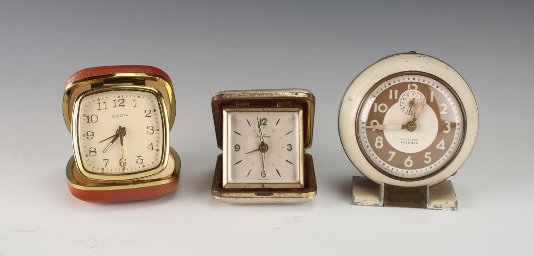 BABY BEN & TWO TRAVEL ALARM CLOCKS (1 of 3)