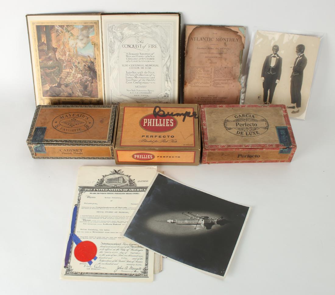 EPHEMERA INC PHILLIES, MINSTREL, ATLANTIC MONTHLY (1 of 10)