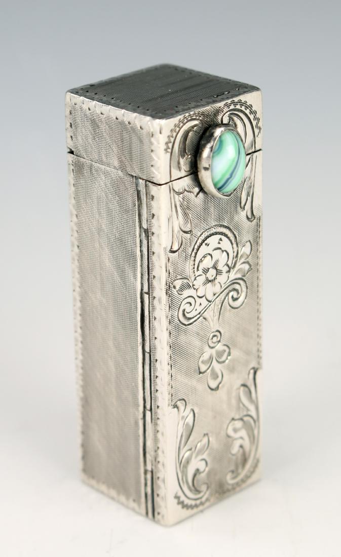 VINTAGE STERLING SILVER LIPSTICK CASE (1 of 8)