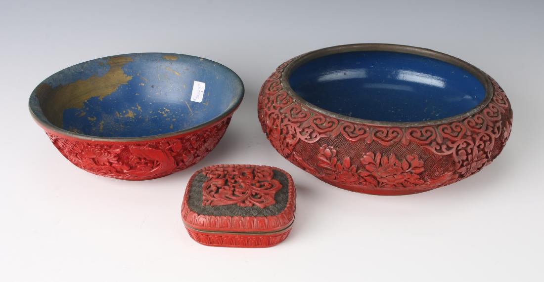 THREE PIECES OF CINNABAR (1 of 10)