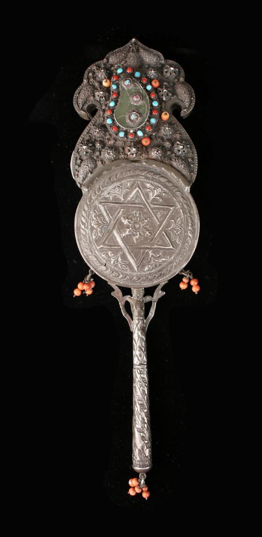 RARE NEPALESE TIBETAN CHINESE HAND MIRROR (1 of 10)