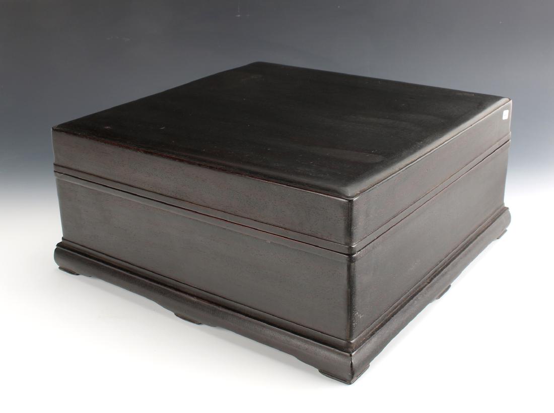 LARGE SQUARE ZITAN SCHOLAR'S BOX (1 of 8)