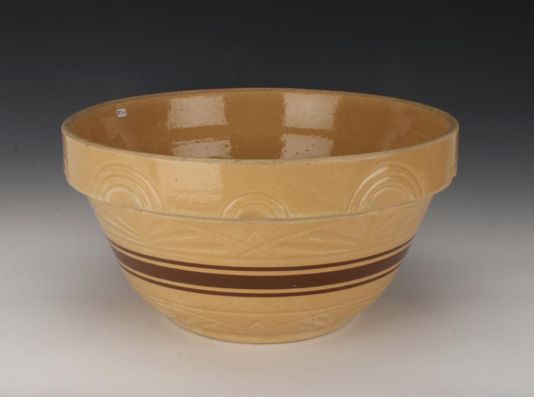 LARGE RRP YELLOW WARE MIXING BOWL (1 of 5)