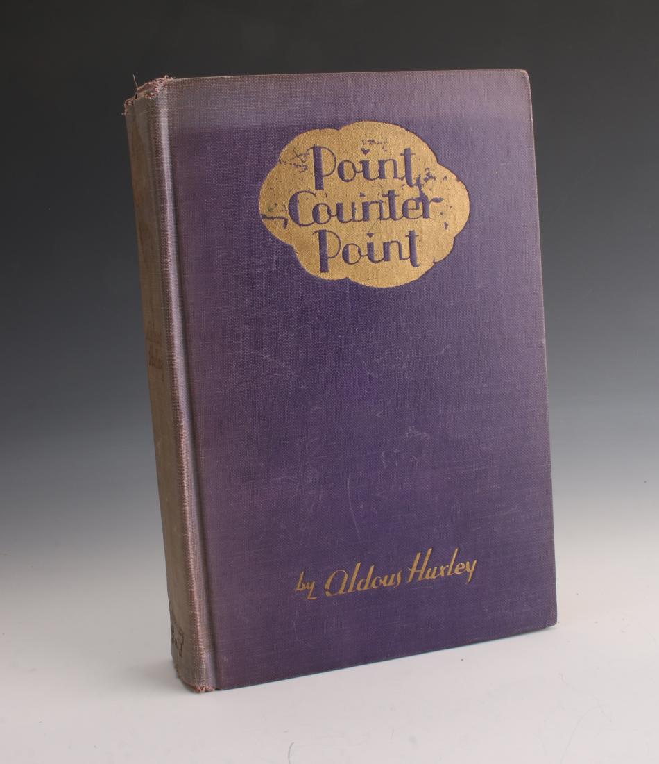 HUXLEY POINT COUNTER POINT 1928 FIRST EDITION (1 of 6)