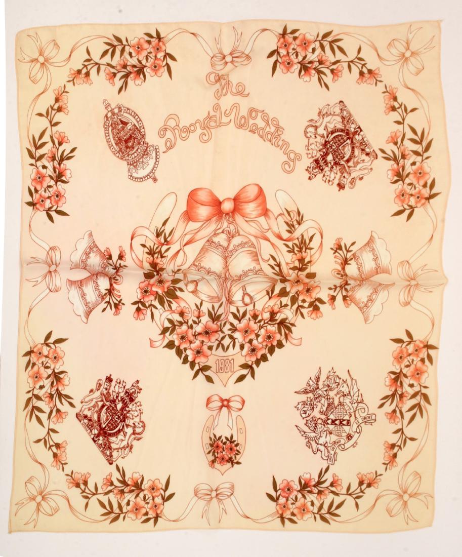 1981 CHARLES & DIANA ROYAL WEDDING SCARF (1 of 5)