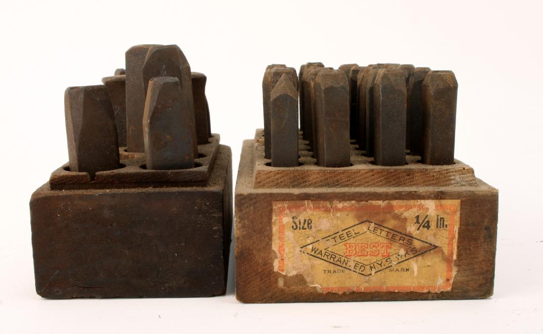 STEEL NUMBER & LETTER DYE SETS (1 of 4)