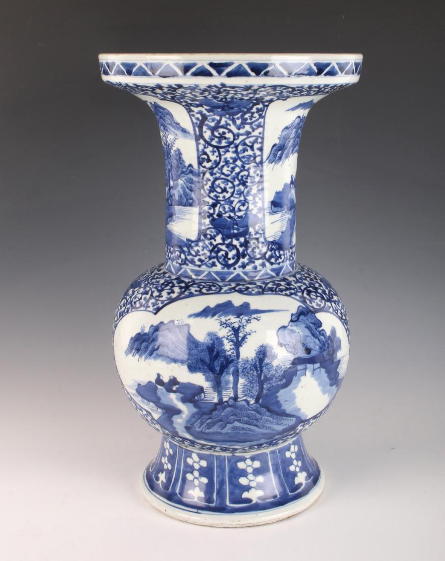 BLUE AND WHITE VASE (1 of 8)