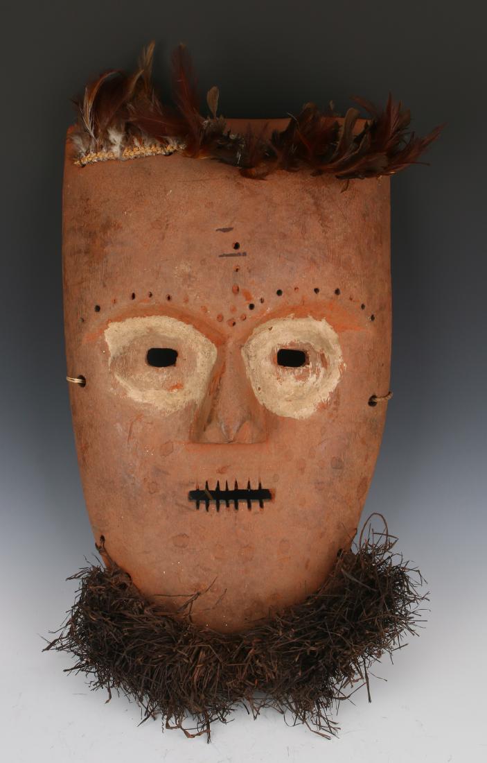 AFRICAN CONGO MASK WITH BEARD (1 of 5)